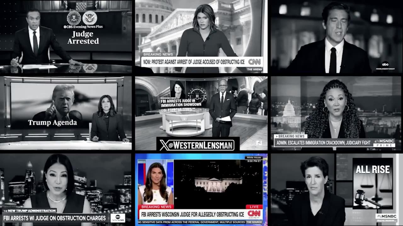 Fake News all reading from the same script... as usual