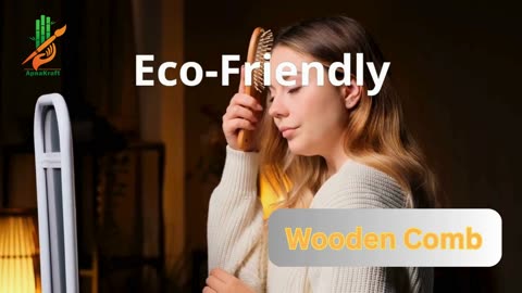 Handmade Wooden Comb – Natural Hair Care by ApnaKraft
