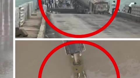 Gujarat Bridge Collapse Sends Vehicles Into River, 2 Dead — Locals Blame Negligence