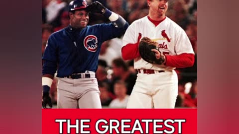 SAMMY SOSA vs MARK McGWIRE 1998💪🇺🇲