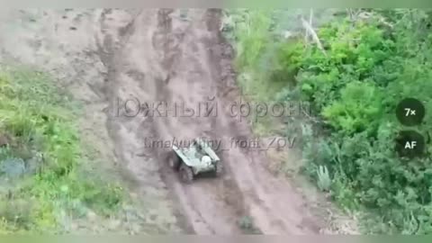 Defeat of a Ukrainian Unmanned Ground Vehicle