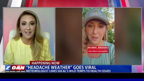 SoCal "Headache Weather"; Meteorologist Jodi Kodesh Goes Viral For Her Warning