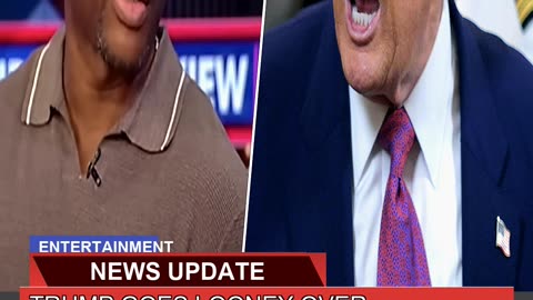 Trump Goes Looney Over Sleazebag Charlamagne Tha