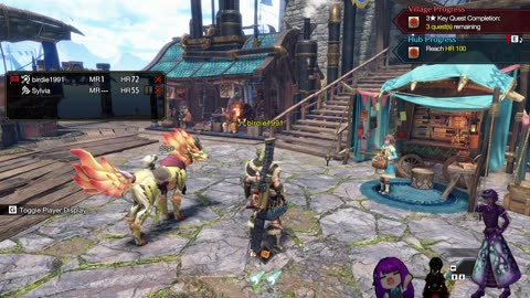 Monter Hunter Rise | Snagging parts from the monster