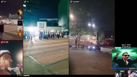 📢 Friday NIGHT + ICE PROTEST DETENTION CENTER PORTLAND LA LOS ANGELES