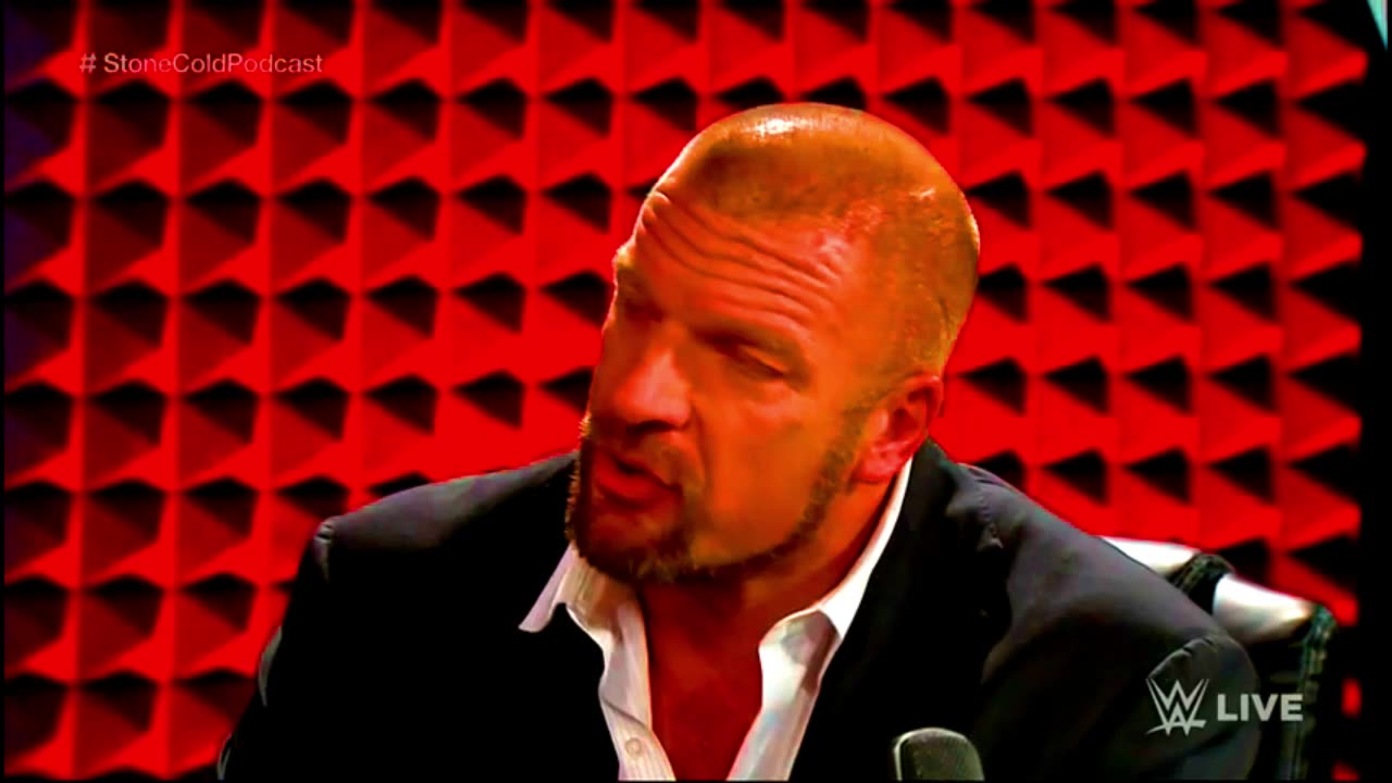 Triple H's interview on Stone Cold podcast on the WWE Network. February, 2015 HD.