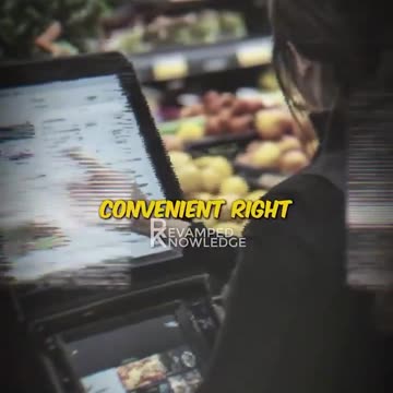 "Why do you think every store is pushing self-checkout so hard?