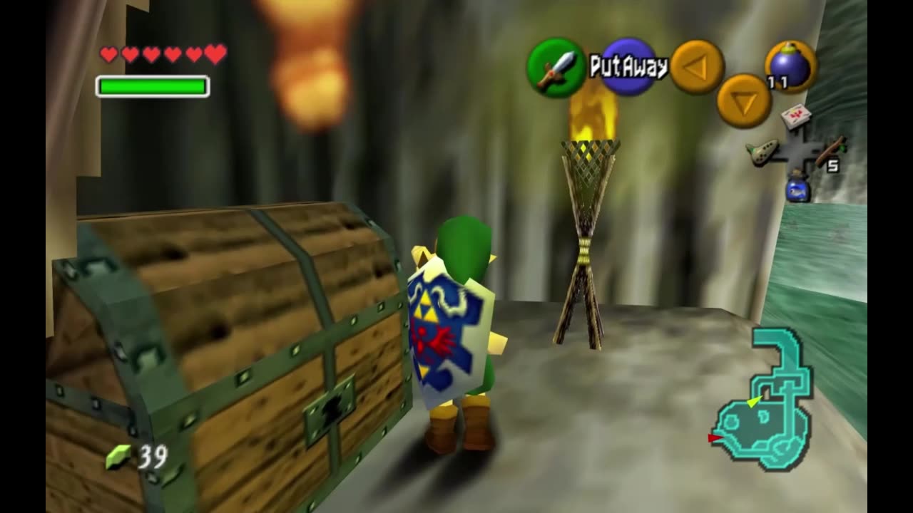 Legend of Zelda: Ocarina of Time - Long Play Part 1 - No Commentary