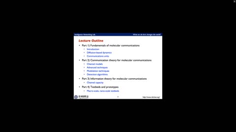 Biological 6G is the HUMAN BODY #B6G #IoBNT Bio-Cyber Interface for #eHealth University guest speaker Dresden University, Germany 2021L12 - 01 - ComNets 3 - Molecular Communication 1