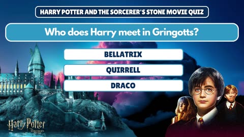 Harry Potter Movie Quiz | Harry Potter and the Sorcerer’s Stone Movie Quiz | Harry Potter Quiz