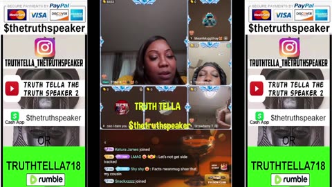 QUEEN TOMIKAY EVENING TEACAP THEN INTERVIEW WITH STORMYNYX