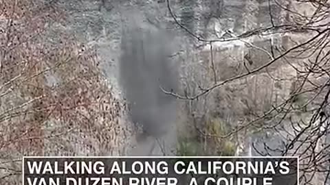 Incredible: California cliff collapses, and then the video gets even wilder | #s