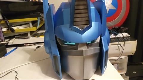 GameStop G1 Optimus Prime helmet