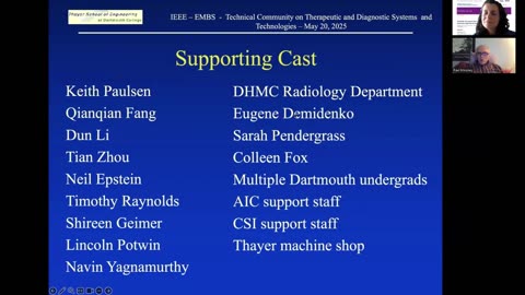 Portable Microwave Thermal Imaging for Medical Applications | Prof. Paul Meaney | IEEE EMBS Webinar