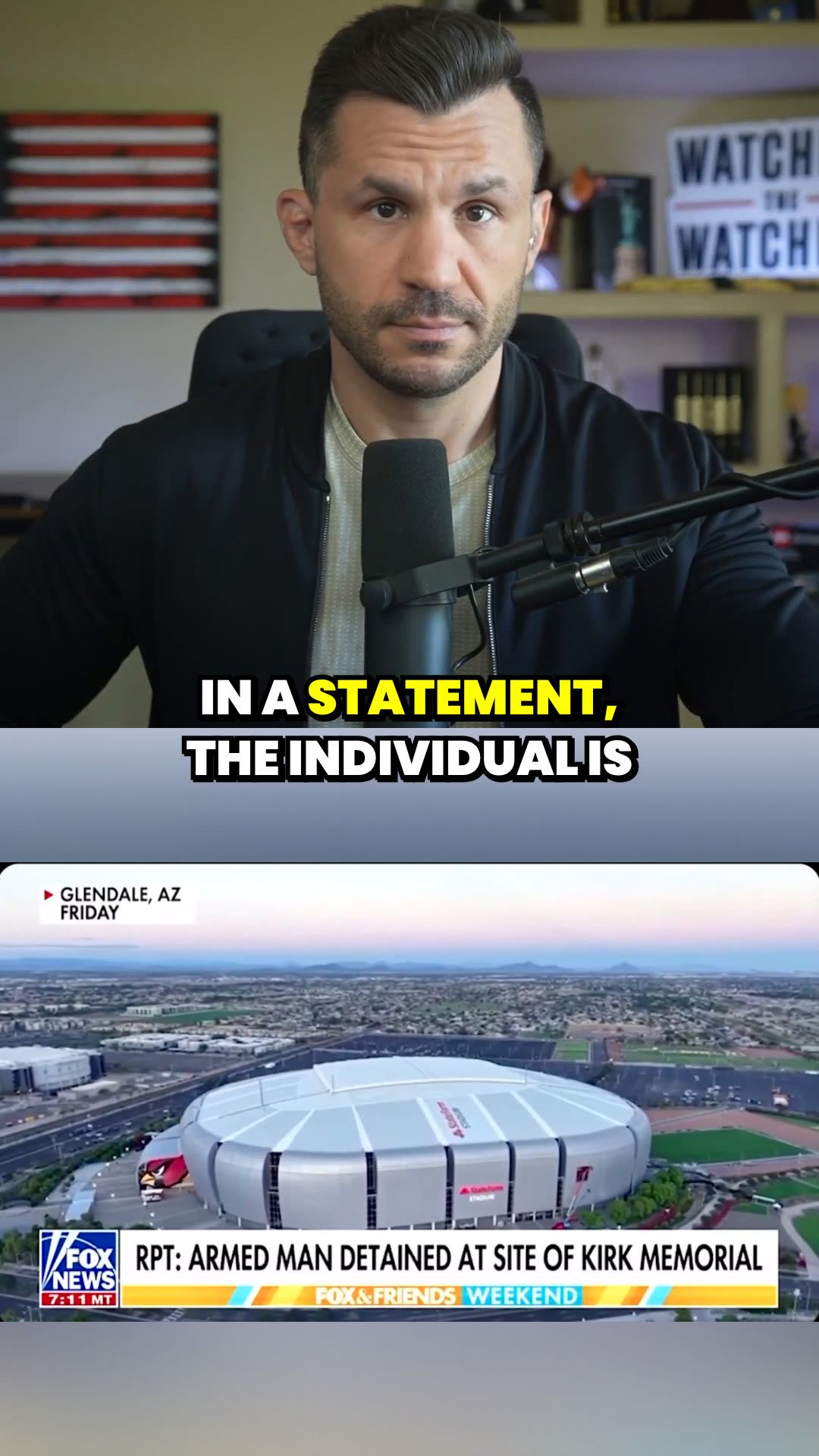 Armed Impostor BUSTED at Charlie Kirk Memorial