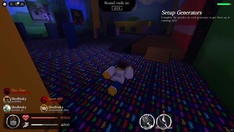 Roblox: Forsaken Playing as a Survivor) Gameplay