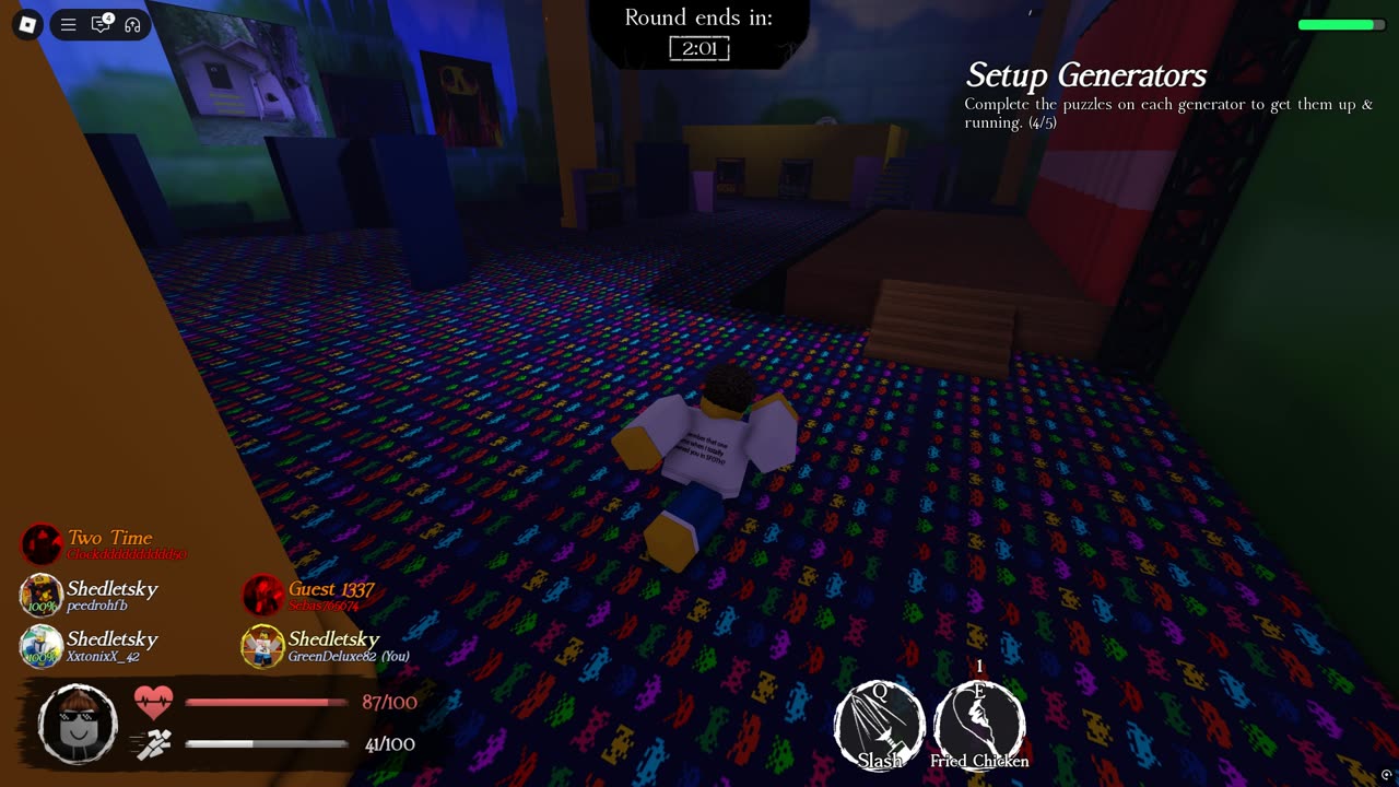 Roblox: Forsaken Playing as a Survivor) Gameplay