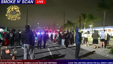 LIVE ICE PROTEST CLASHES W/ FBI HSI AND DEA #PROTEST #LA #DTLA #POLICE