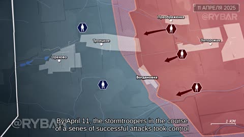 🇷🇺 🏹 🎣 Rybar’s Analysis: Fighting in the Novopavlivka Direction