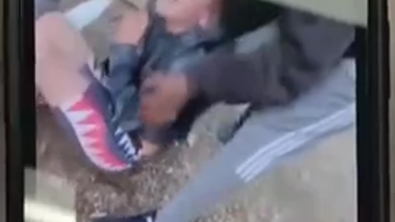 Negros gang up and beat the hell out of lone white kid