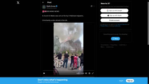 Foreigners Burning Churches in Wales - A Basic Lesson On Tribalism