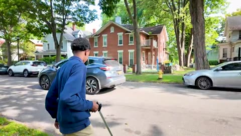 Young Man Cleans Up His Community