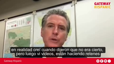 Newsom silent on riots, targets ICE instead.