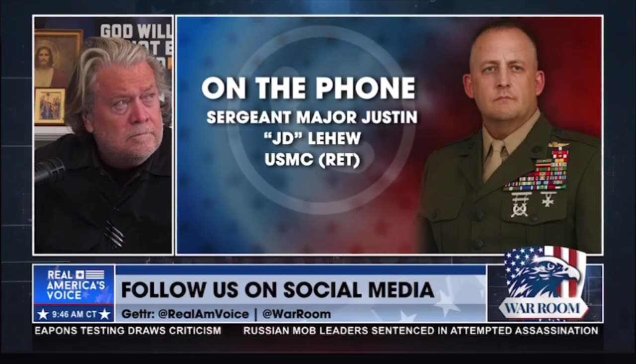 Bannon- It’s a hell of a world isn’t it folks