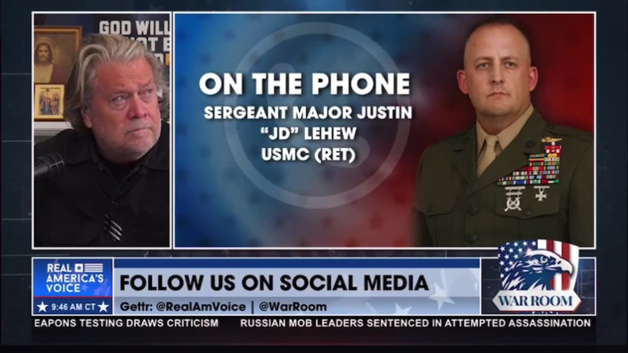 Bannon- It’s a hell of a world isn’t it folks