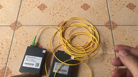 Convert Ethernet to Fiber using One optical fiber NETVN