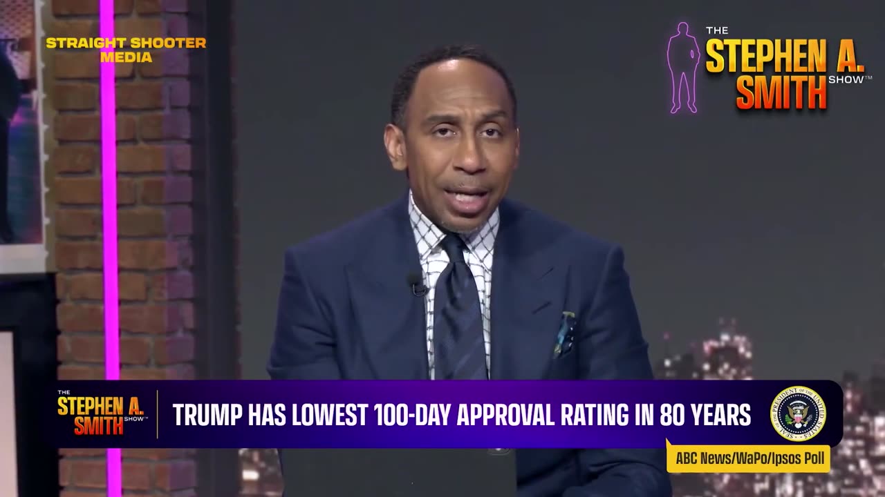 Stephen A. Smith Praises Trump For Undeniably 'Successful' Immigration Crackdown