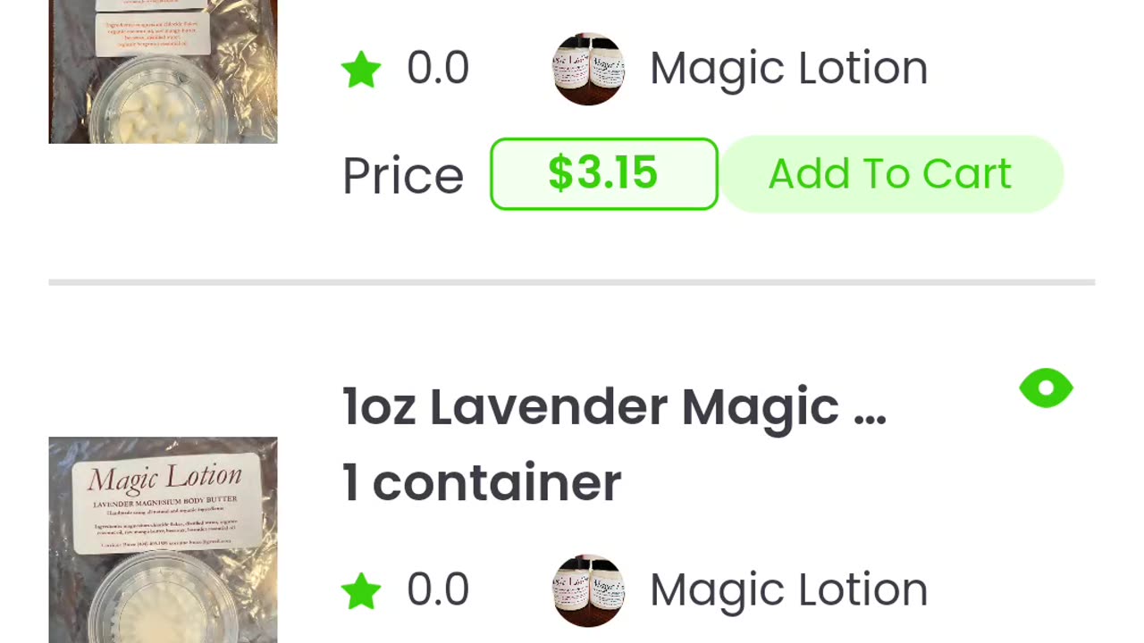 Missed out on duck eggs. Favorited Items and in app chat functionality.