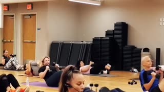 EXERCISES WITH WEIGHTS CARDIO, STRENGTH + ABS WORKOUT