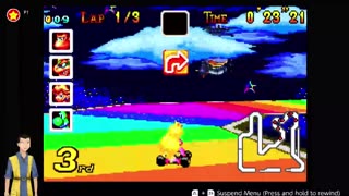 Mario Kart Super Circuit (GBA-SOs) day 8 100cc Special Cup!