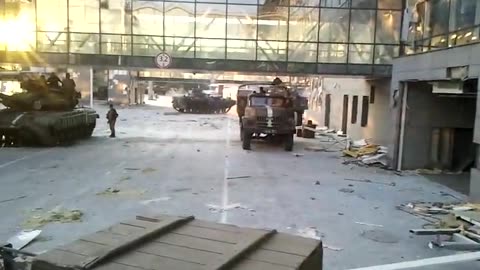 Ukrainian Footage from The Battle of Donetsk Airport(2014)