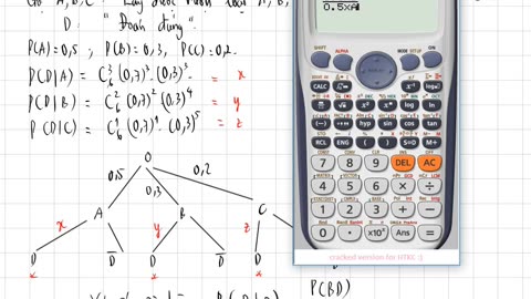 Trong một kho rượu có số lượng rượu loại A,B,C chiếm tỉ lệ lần lượt là 50%, 30%, 20%. Người ta chọn