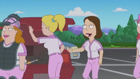 American Dad - Teammates spanks Francine