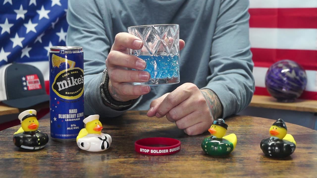 PFC John Newstrom - Mikes Hard Blueberry Lemon Lemonade RTD Cocktail Review