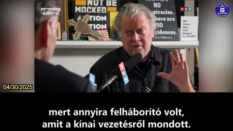 【HU】Steve Bannon az Amerika Hangja által Miles Guoval készített interjú megszakításáról