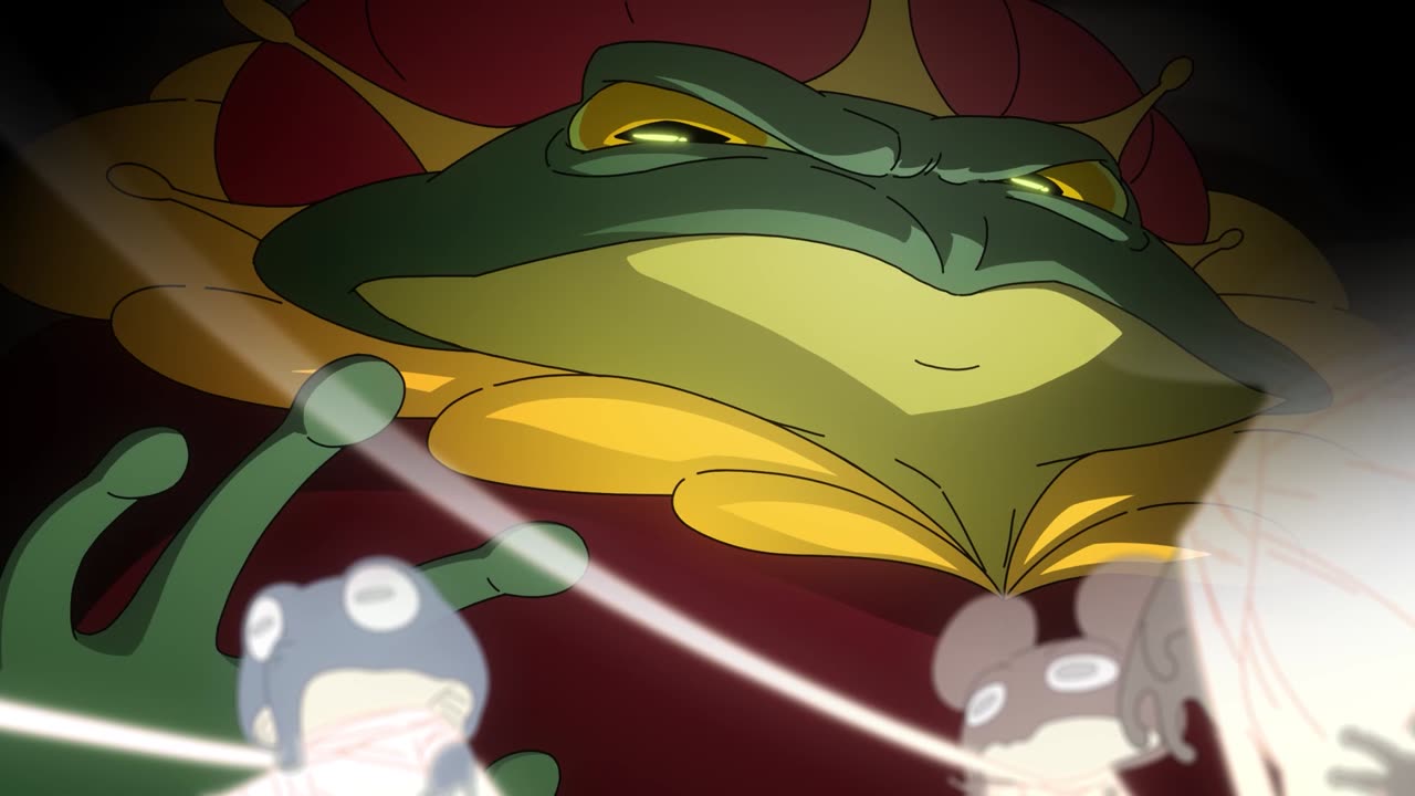 frogs cartoon video