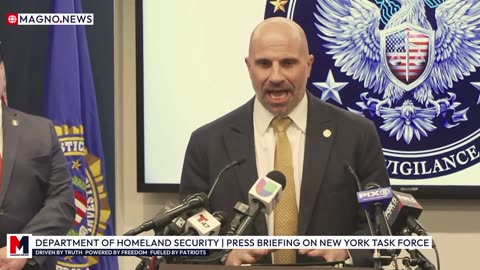 🚨 Department of Homeland Security Unveils Task Force to Make New York Safe Again [LIVE]