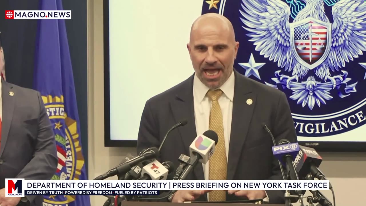 🚨 Department of Homeland Security Unveils Task Force to Make New York Safe Again [LIVE]