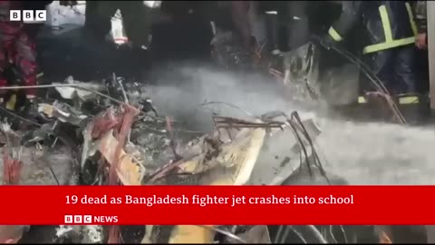 At least 19 dead after air force jet crashes into Bangladesh school | sunmax966