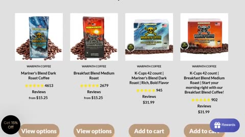 Tej Gill: 12 THOUSAND 5 Star Reviews Agree - WarPath Coffee Is The Best