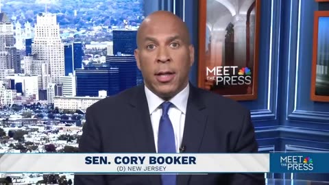 Sen Cory Booker calls the riots in LA "peaceful protests"
