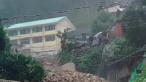 Another landslide transpired at Camp 3, Acupan, Itogon, Benguet. PH