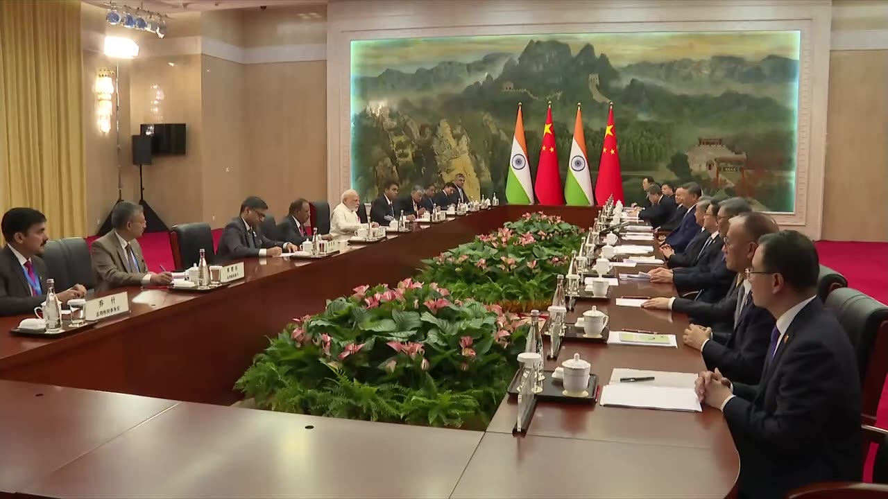 LIVE : PM Modi holds bilateral meeting with Chinese President Xi Jinping in Tianjin