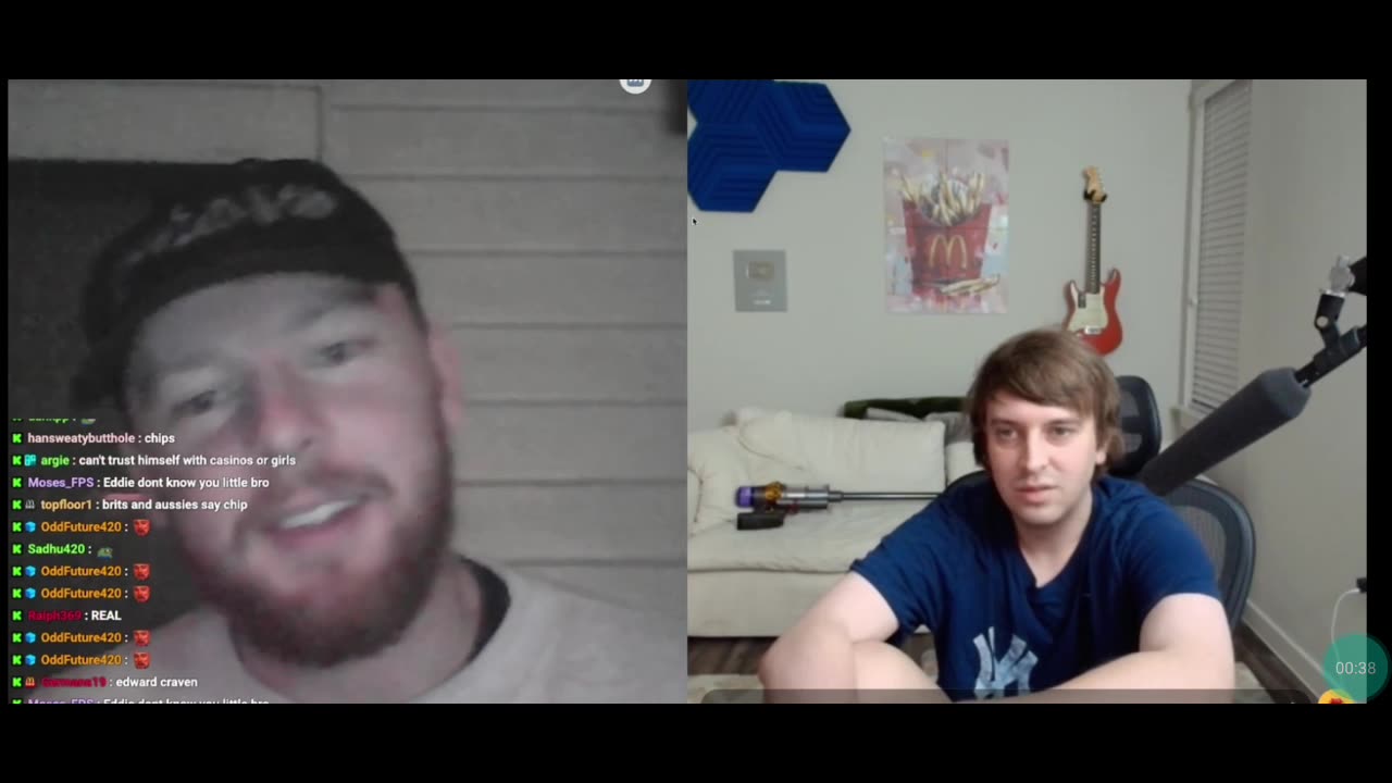 Nick WHITE TELLS OFF AUSSIE GUY ABOUT WHAT HE DOES