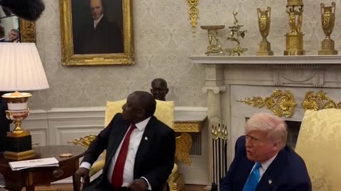 Trump Confronts South African President