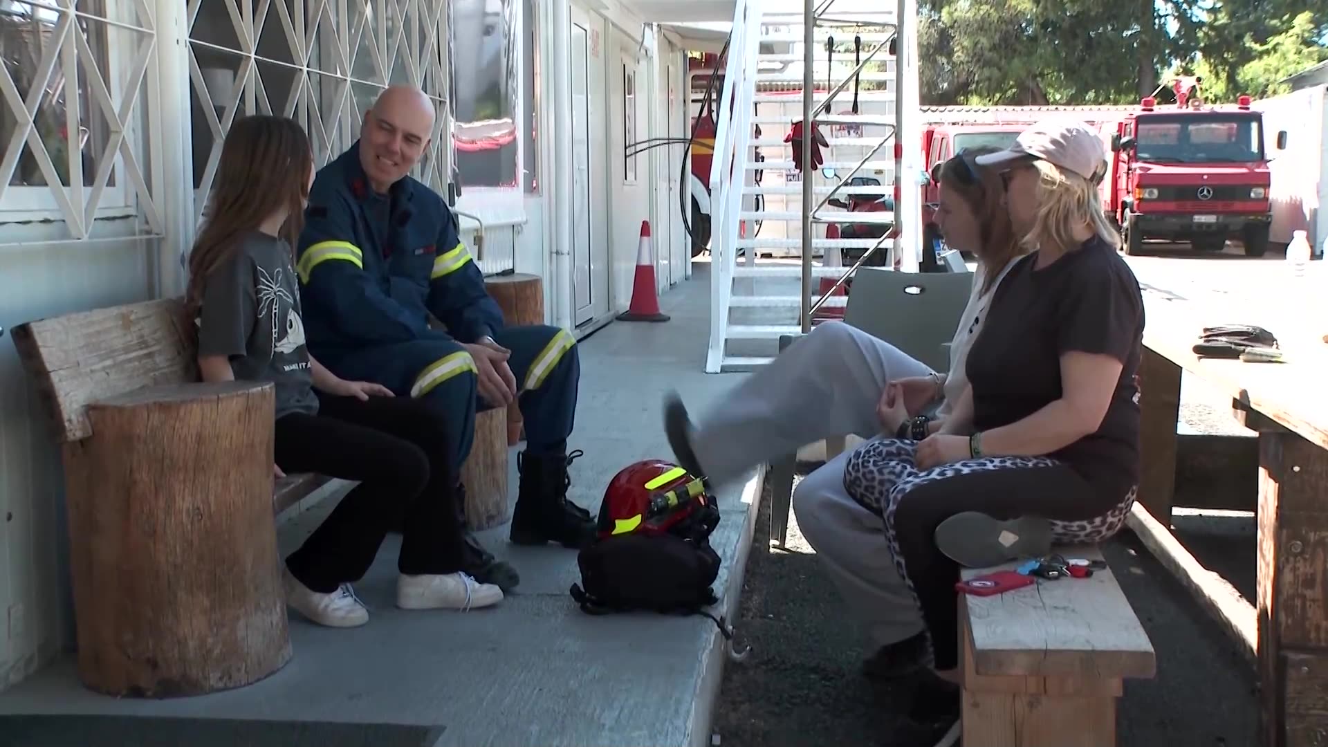 Volunteer firefighters poised to ward off Greeces blazes